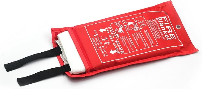 Welding Blanket Heavy Duty Fiberglass Fire Blanket Protect Work Area from Sparks (60 x 40 inches)