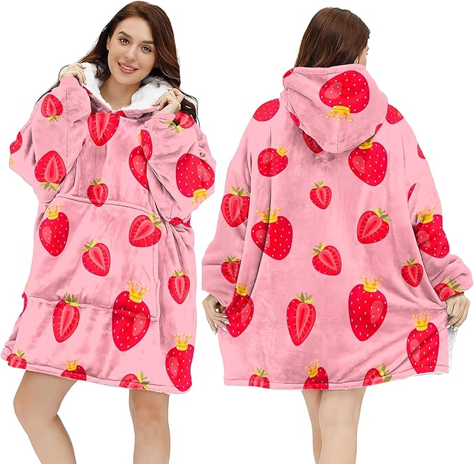 Wearable Blanket Hoodie For Mom Wife Best Ever Hoodie- Christmas Gift From Husband Daughter Anniversary Birthday