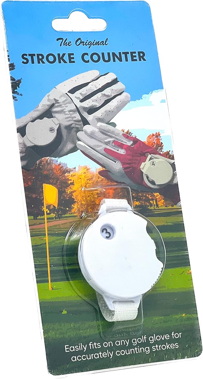 Original Stroke Counter with Universal Golf Glove Fastener