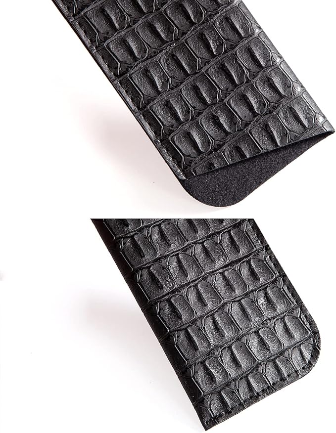 TRIUMPH VISION 3 Pack Reading Glasses Pouch Soft Case Eyeglass Sleeve Slim | Alternative to Bulky Case in bag, Lightweight Lined Padded Protect Optical lens Slip in, Cute Pattern Portable for Daily Use