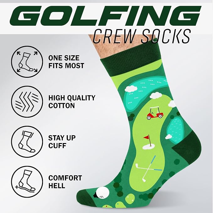 VICRAZY Father Day Gift for Dad - Funny Golf Gifts For Men – Disc Golfing Accessories, Stocking Stuffers, Christmas Gift