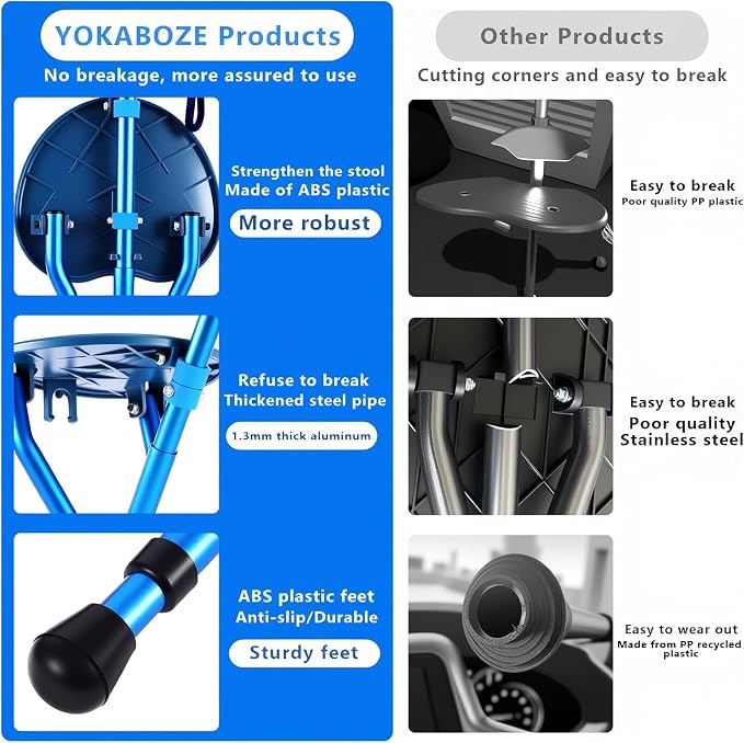 Anti-Slip Walking Cane with Seat Folding Lightweight,Walking Stick Height Adjustment,Portable and Sturdy Cane Chair for Travel Outdoor Use, Queuing, Elderly Women and Men