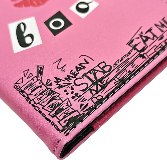 Burn Book Travel Wallet – Stylish Passport Holder for Cards & ID