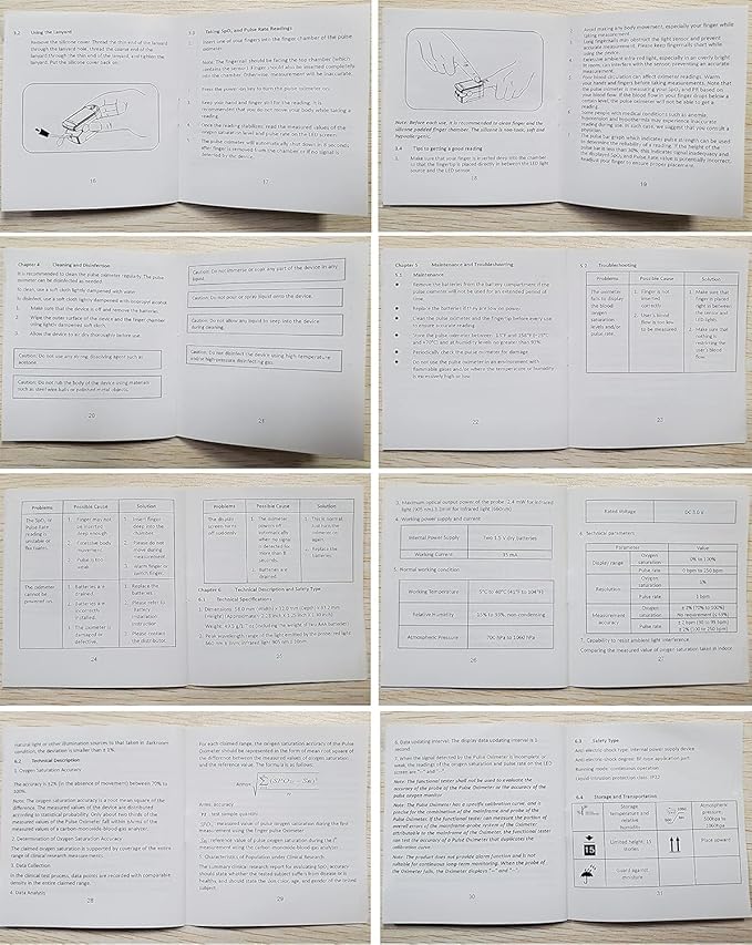 Zacurate Pro Series 500DL Fingertip Pulse Oximeter Blood Oxygen Saturation Monitor with Silicone Cover, Batteries and Lanyard (Royal Black)