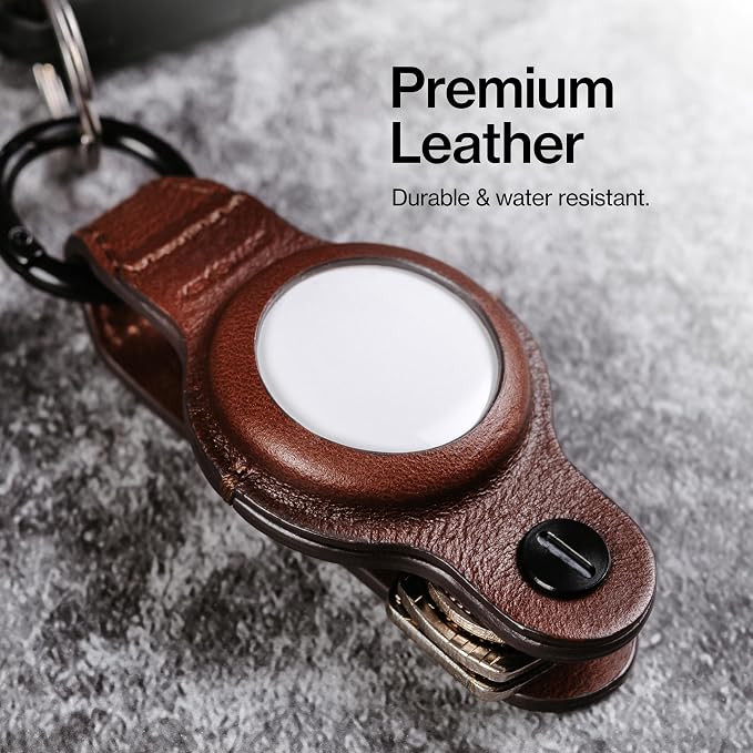 KeySmart Air - Premium Keychain Key Holder Compatible with Apple AirTag, 5 Key Organizer Keychain, Air Tags Not Included