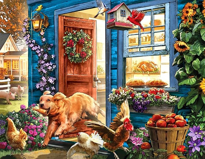 100 Piece Puzzles For Kids Funny Dog 100 Piece Puzzles For Adults, The Great Escape 100 Pieces Jigsaw Puzzle For Kids Ages 4-8, A Running Dog Puzzle For Seniors Elderly Dementia Alzheimer's Activities