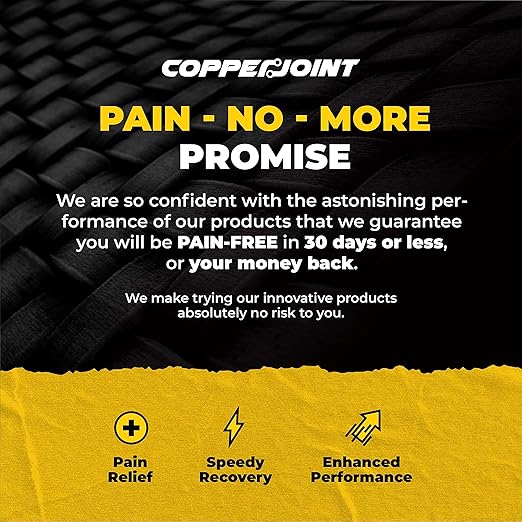 CopperJoint Pull On Knee Brace Women Workout - Copper Infused Knee Sleeves for Men, Elastic Compression Knees Support Braces for Fitness, Volleyball, Basketball, Running, Sports XL