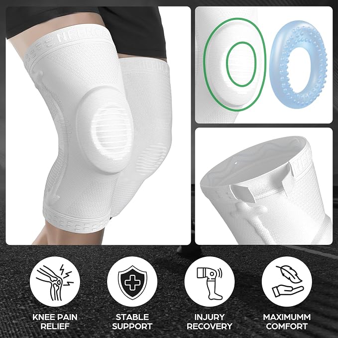 NEENCA Professional Knee Brace for Knee Pain Relief, Medical Knee Support with Patella Pad & Side Stabilizers, Compression Knee Sleeve for Meniscus Tear, ACL, PCL, MCL, Joint Pain, Runner, Workout...