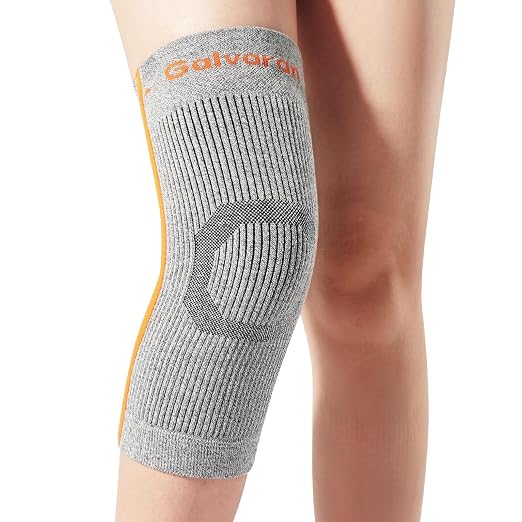 Galvaran Compression Knee Brace for Women & Men – Knee Support Sleeve for ACL, MCL, Meniscus Pain Relief, Joint Swelling & Injury Recovery | Skin-Friendly Anti-Slip Design | Daily Use & Sports