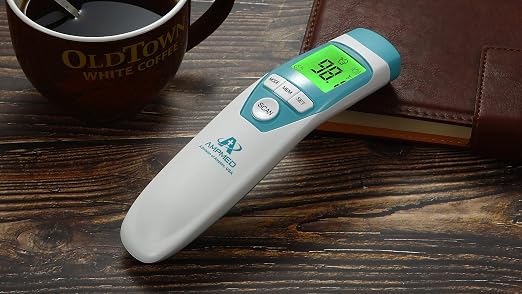 Hospital Medical Grade Non-Contact Forehead Thermometer | Fast, accurate no touch temporal thermometer for baby, adults, toddlers
