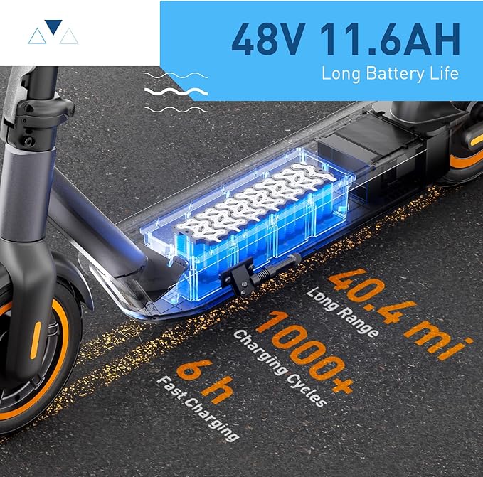 Hiboy S2/S2 MAX Electric Scooter, 350/500W Motor, 8.5/10" Tires, 17/40.4 Miles Range E Scooter, 19 Mph Folding Commuter Electric Scooter for Adults