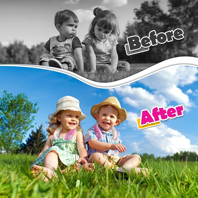 Kids Neck Fan, Portable Bladeless Neck Fan for Kids 4-14Y, 2600mAh Rechargeable Wearable Fan for Girls Boys, 4 Speeds Lightweight Quiet Cooling Fan for Study, Camping, Travel, Summer Essential