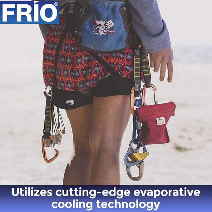 FRIO Cooling Wallet - Insulin & GLP-1 Cooler for 45+ Hours - Red - XL