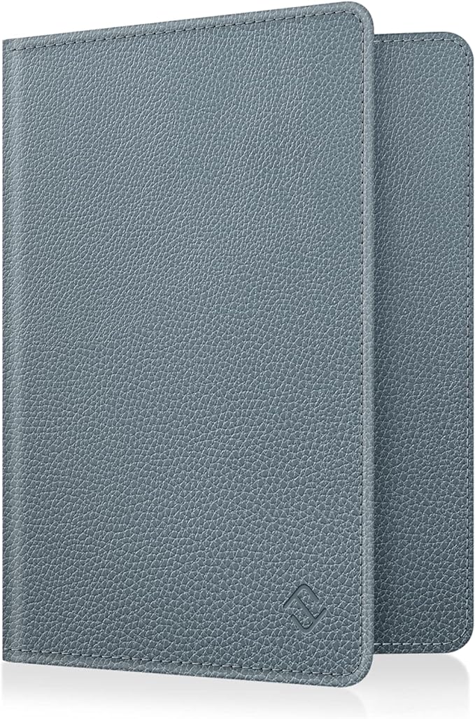 FINTIE Passport Holder, Slim Travel Wallet RFID Blocking Card Case Cover | Passport Cover Protector Essentials with Credit Card Slots, For Women/Men