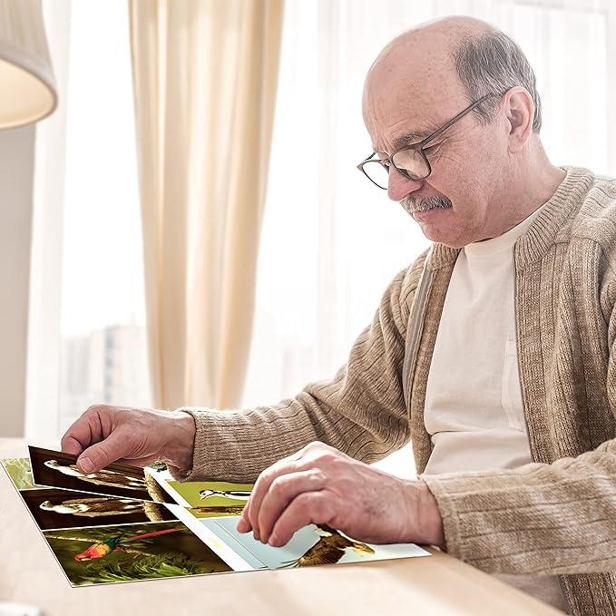 Keeping Busy Match The Photos with Fun Facts Set 1 Dementia Activities for Seniors Alzheimers Products for Elderly Memory Games for Seniors Activity Kits for Dementia Patients Memory Games for Adults
