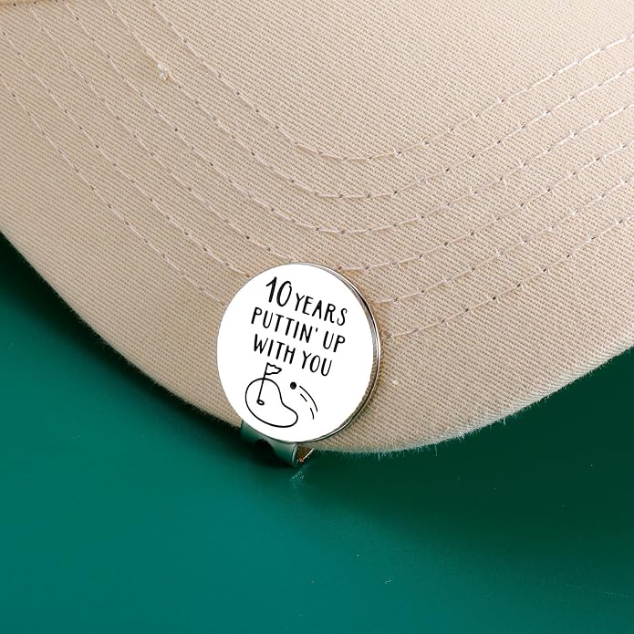 Magnetic Golf Ball Marker Hat Clip