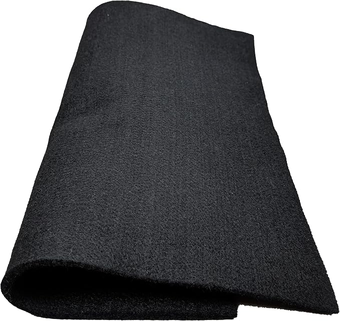Waylander Carbon Felt Welding Blanket - Made in USA; Flame Retardant Fabric Up to 1800°F; Easy to Cut Fire Proof Mat