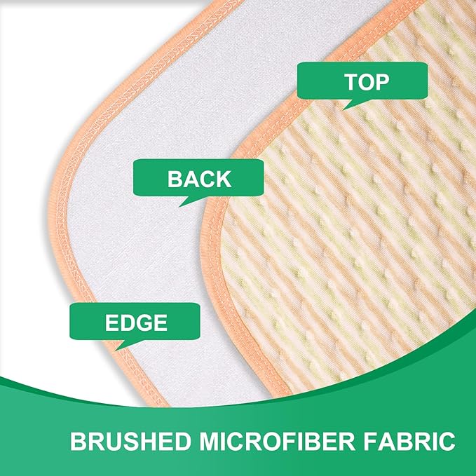 Bed Pads for Incontinence Washable Waterproof, 47" x 31" (Pack of 1) - Reusable Large 4-Layer Soft Pee Pads for Adults, Women, Elderly, Pets, Bed Underpads for Bed, Sofa, Couch, Furniture - KELISITING