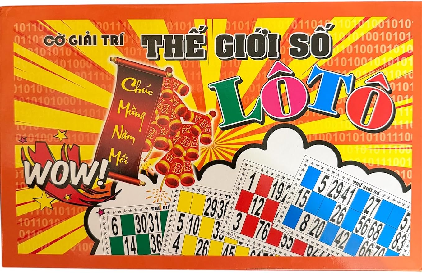 Vietnamese Lotto Game - Bingo Game - Co Lo to