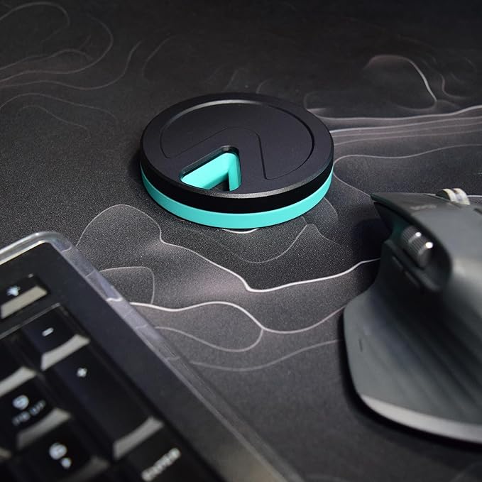 Travel RX Pill Case by Type Two Labs – Weekly 7 Day Pill Box, Compact Magnetic Organizer for Pills fits Purses or Pockets, Rugged Daily Caddy Holds Vitamins, Supplements and Medication. (Vibrant Teal)