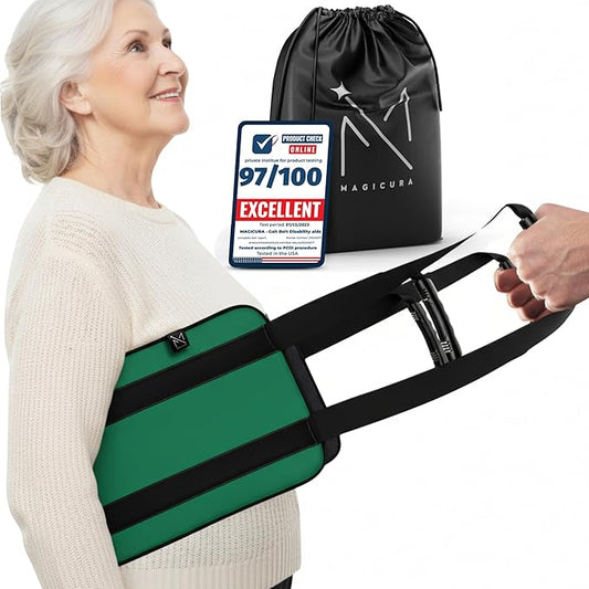 Transfer Sling 300lbs Lift Transfer Chair Elderly Gait Belts for Seniors Disabled Patient Transfer Lifting Strap Home Care Device Lift Sling Mobility Aid Belt Non Slip Bedridden Injured