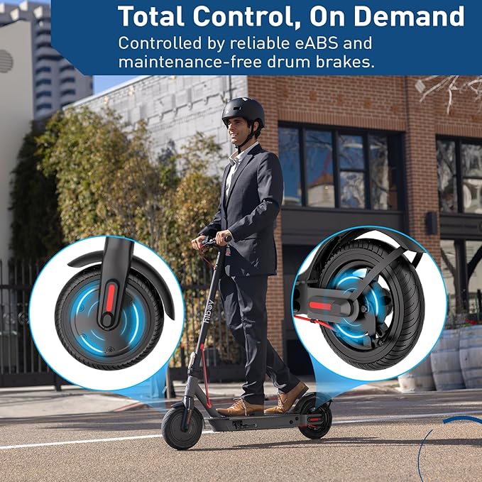 Hiboy S2 Nova Electric Scooter for Adults, 430W Peak Power, Up to 20 Miles Long-Range & 19 MPH, High-Strength Aluminum Body, Portable Folding E Scooter for Commuting with 8.5" Tires, Phone Holder