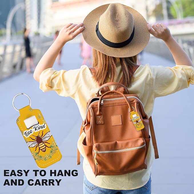 Chapstick Holder Keychain Lip Balm Holder with Clip