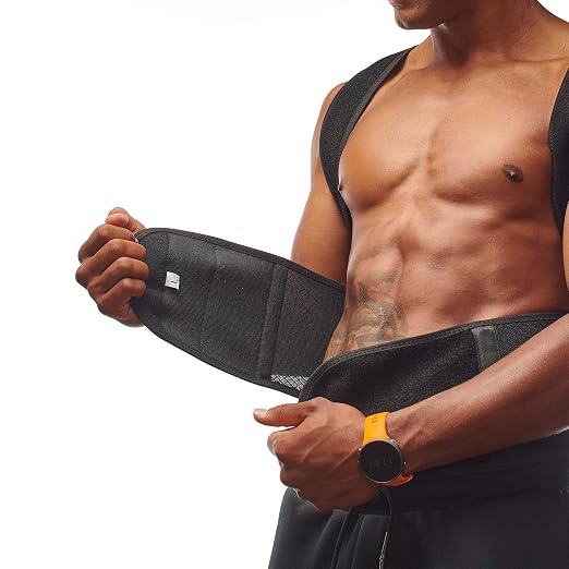 Selbite Posture Corrector for Men and Women - Back Brace for Upper and Lower Body Support - Adjustable Straightener with Pain Relief and Muscle Memory (Small)