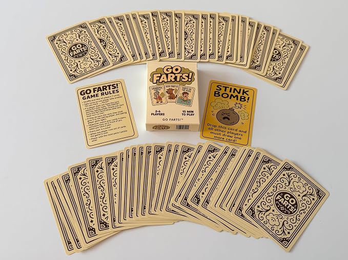 Card Game – The Hilarious Family Card Game that Will Make You Laugh Out Loud | Funny Party Card Game for Kids & Adults | 2–6 Players | Indoor Summer Activities | Ages 4+ (Amazon Exclusive)