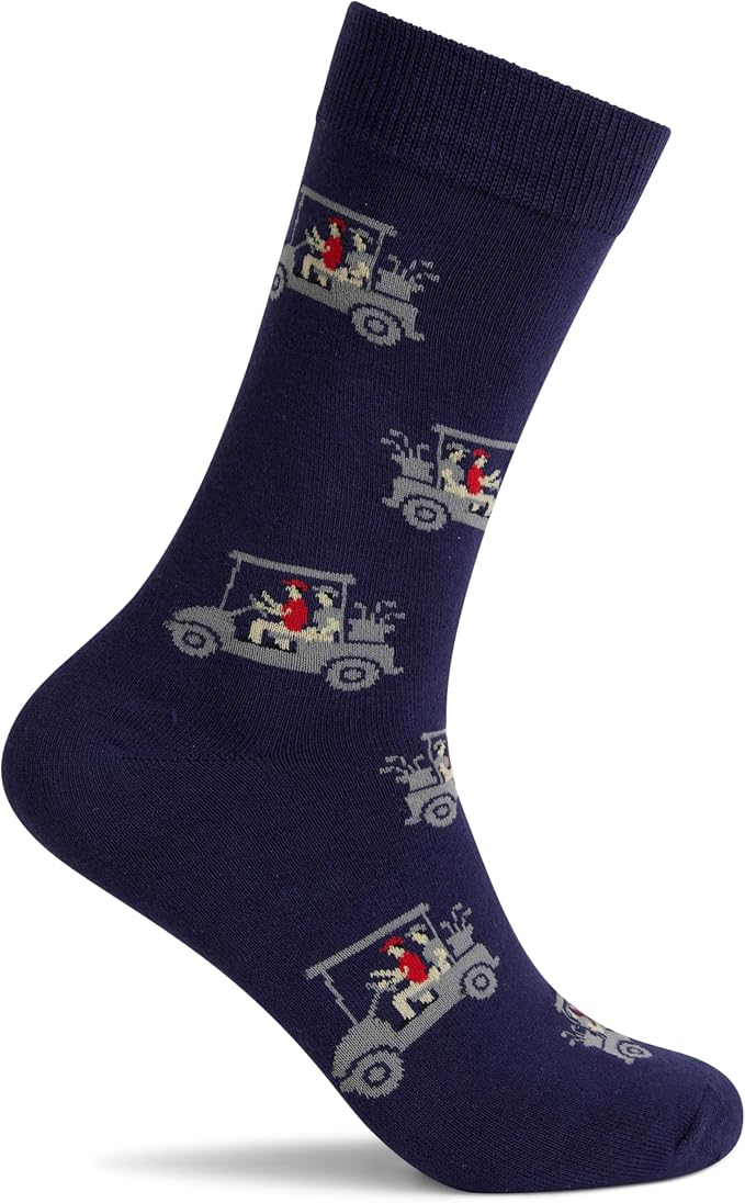 Funny Golf Socks For Men, Hilarious Golf Gift For Men, One Size 8-13