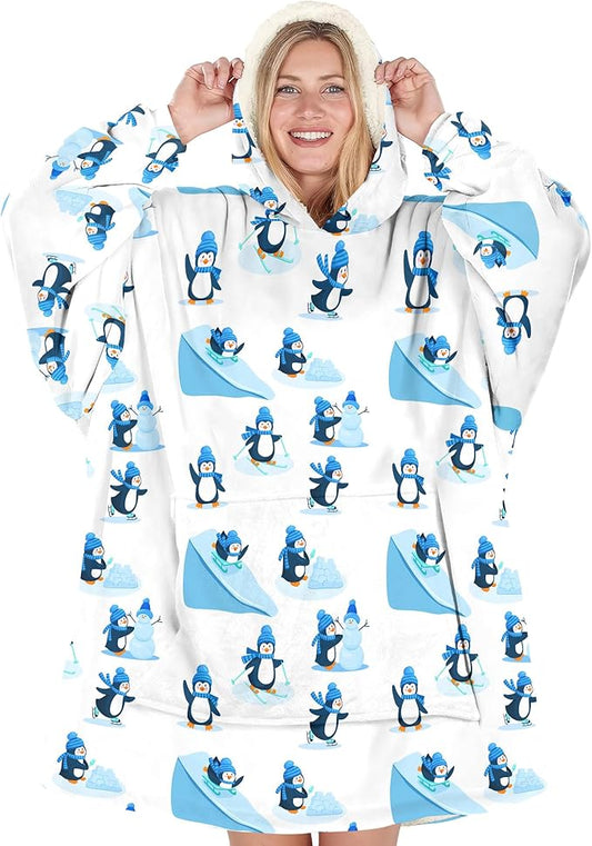 Wearable Blanket Hoodie For Mom Wife Best Ever Hoodie- Christmas Gift From Husband Daughter Anniversary Birthday