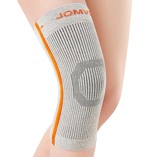 JOMVD Knee Compression Sleeve for Arthritis Pain – Knee Brace for Knee Pain Relief, Meniscus Tear, Inflammation, Circulation, Swelling & Injury Recovery – Anti-Slip Breathable Support for Women & Men,Medium