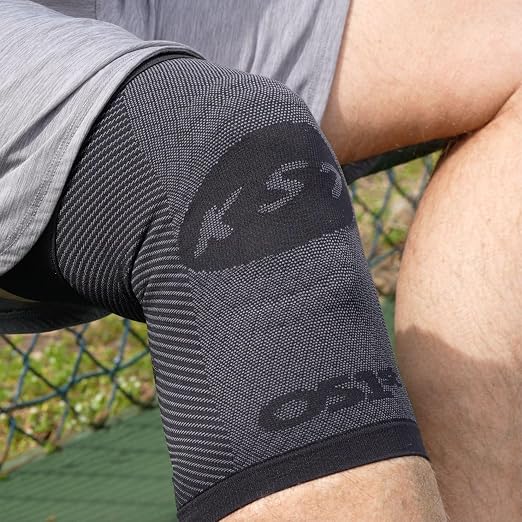 OrthoSleeve Compression Knee Brace/Sleeve for ACL, MCL, Injury Recovery, Meniscus Tear, knee pain, aching knees, patellar tendonitis & arthritis