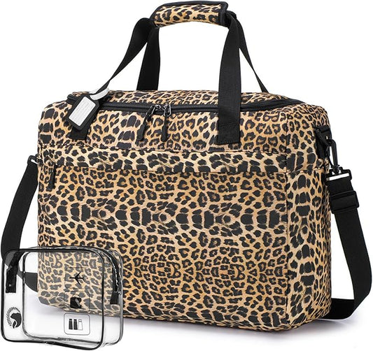 40x30x15cm Personal Item Travel Bag 16x12x6 inchLightweight Gym Bag Foldable Duffle Bag Mens Water-resistant Weekender Bags for Women for Overnight Hospital Carry on Bags for Airplanes