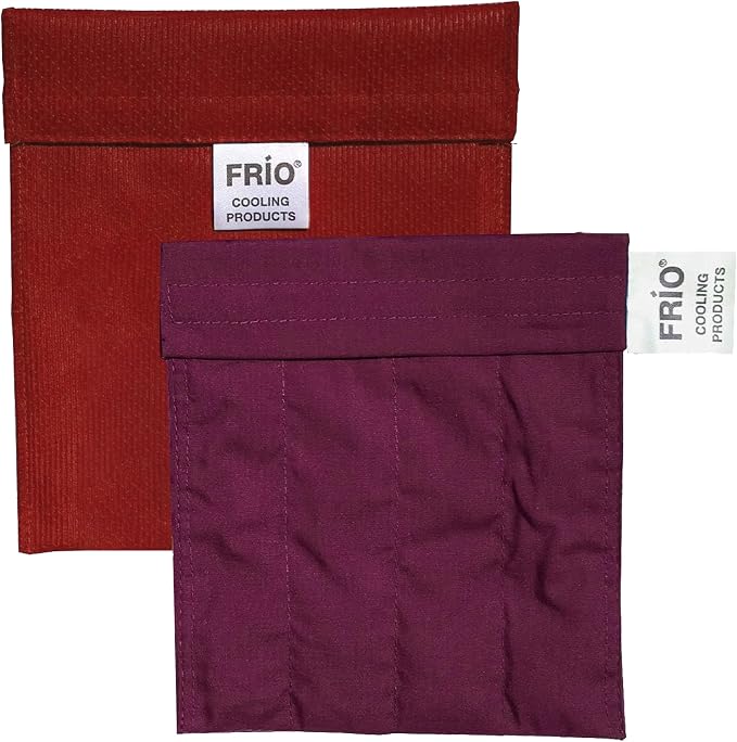 FRIO Cooling Wallet - Insulin & GLP-1 Cooler for 45+ Hours - Red - Small