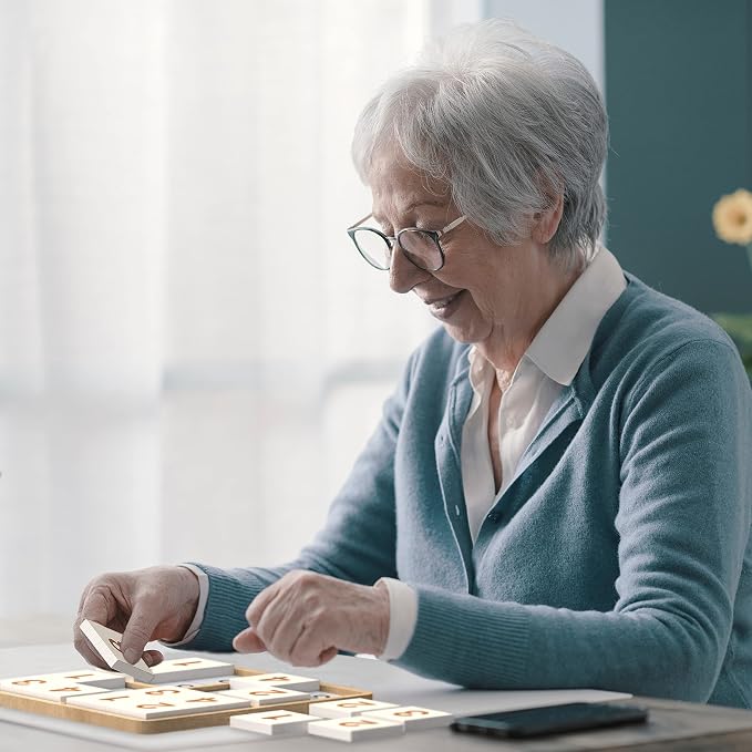 Keeping Busy Sudoku Dementia Activities for Seniors | Alzheimer Products for Elderly Patients | Fun Memory Game Toy & Cognitive Brain Puzzle for Senior Citizens w/Memory Loss or Alzheimers