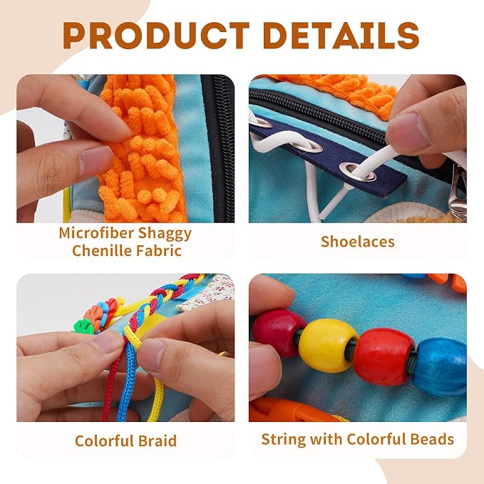 Dog Fidget Blanket, Dementia Products for Elderly, Best Gifts for Elderly Dementia Patients
