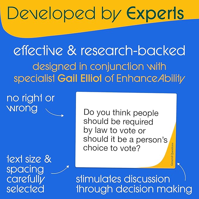 Keeping Busy Let's Chat Conversation Cards | Dementia Activities for Seniors Alzheimers Activities for Dementia Patients Alzheimers Products for Elderly Gifts for Elderly Women Memory Games for Adults