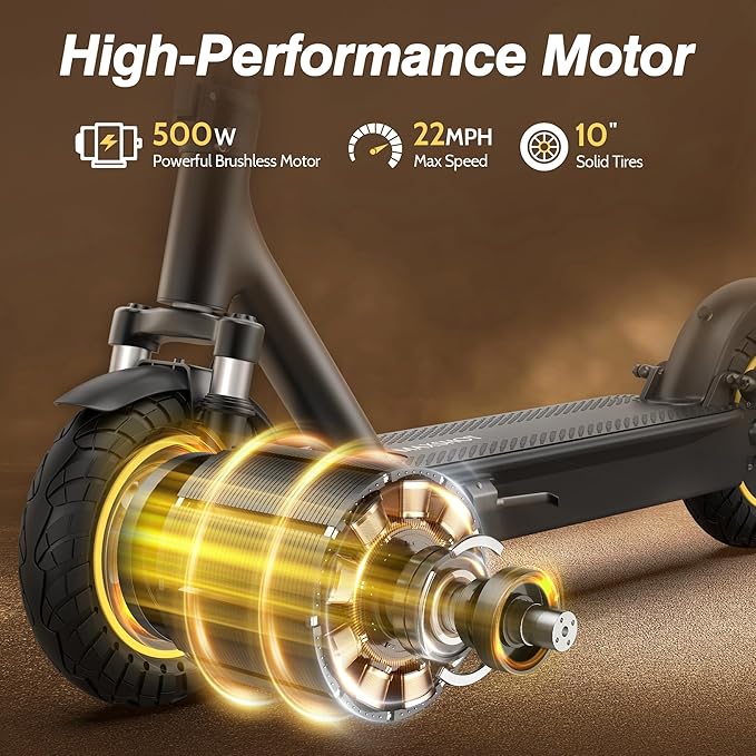 MAXSHOT Electric Scooter Adults, Foldable Electric Scooter with Seat & Basket, 750W Peak Motor, 48V 10.4Ah Battery, 14" Tires, Vicont APP Control, Dual Suspension, Electronic Lock