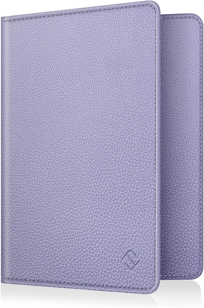 FINTIE Passport Holder, Slim Travel Wallet RFID Blocking Card Case Cover | Passport Cover Protector Essentials with Credit Card Slots, For Women/Men