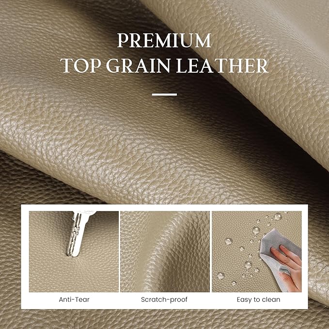 befen Genuine Leather Tote Bag for Women Work, Women's Leather Shoulder Bags Purses Satchel Handbags with Laptop Compartment