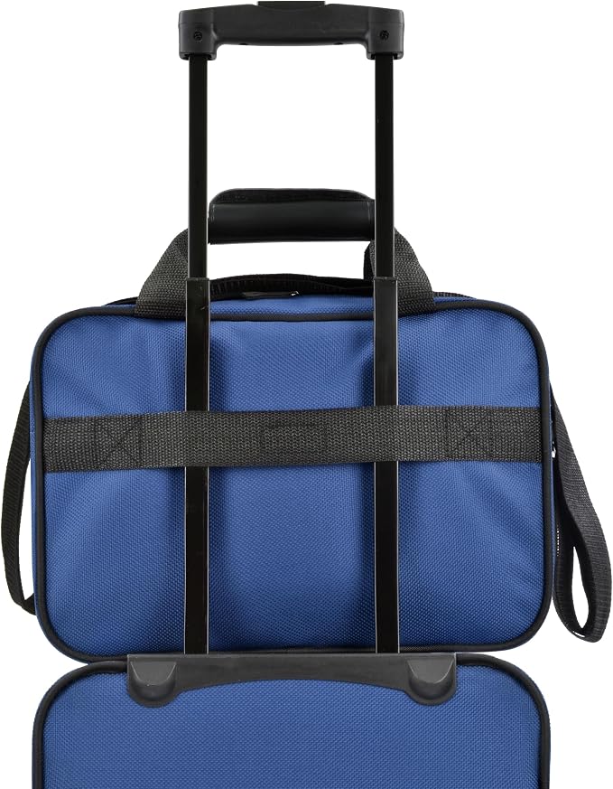 U.S. Traveler Rio 14" Travel Tote Bag, Lightweight 1200D Carry-On Bag for Women & Men