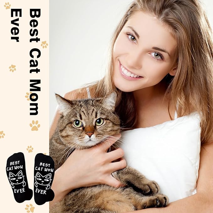 ZXGXLAW Birthday Gifts for Cat Dog Dad Cat Dog Mom,Funny Socks for Men Women Christmas Ideas,Crazy Gifts for Animal Lovers