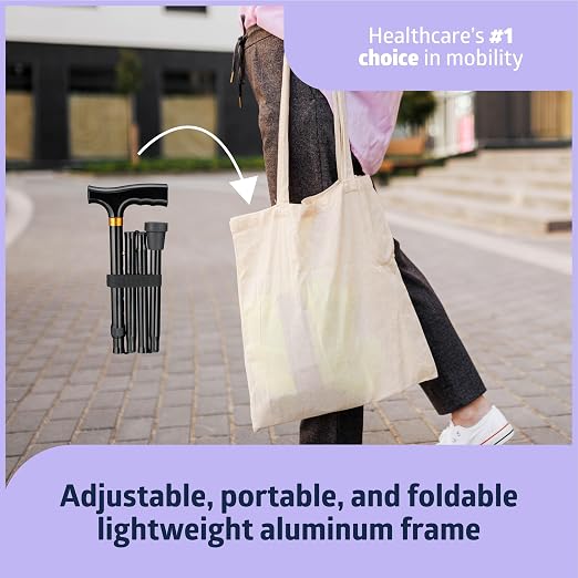 Medline Multi-Tool Mobility Kit for Caregivers, Seniors and Adults: Cane, Reacher, Shoe Horn for Elderly, Seniors, Adult, Women, Men - 1 Ct.