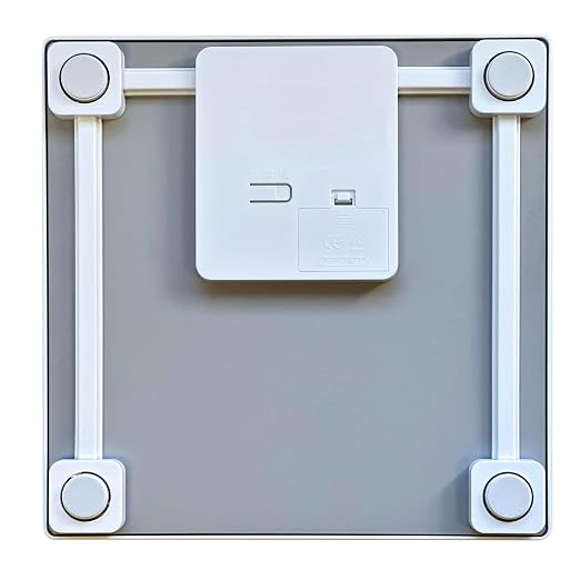 Taylor Digital Bathroom Scale for Body Weight, 400 lb Capacity, Large 12-Inch White and Black Tempered Glass Platform, Precise 0.2 lb Increments