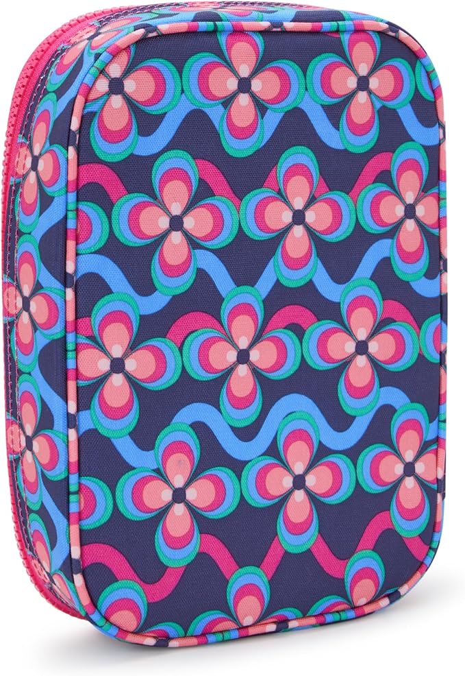 Kipling Women's 100 Pens Case, Organize Accessories, Art Supplies, Makeup, Travel Organizer