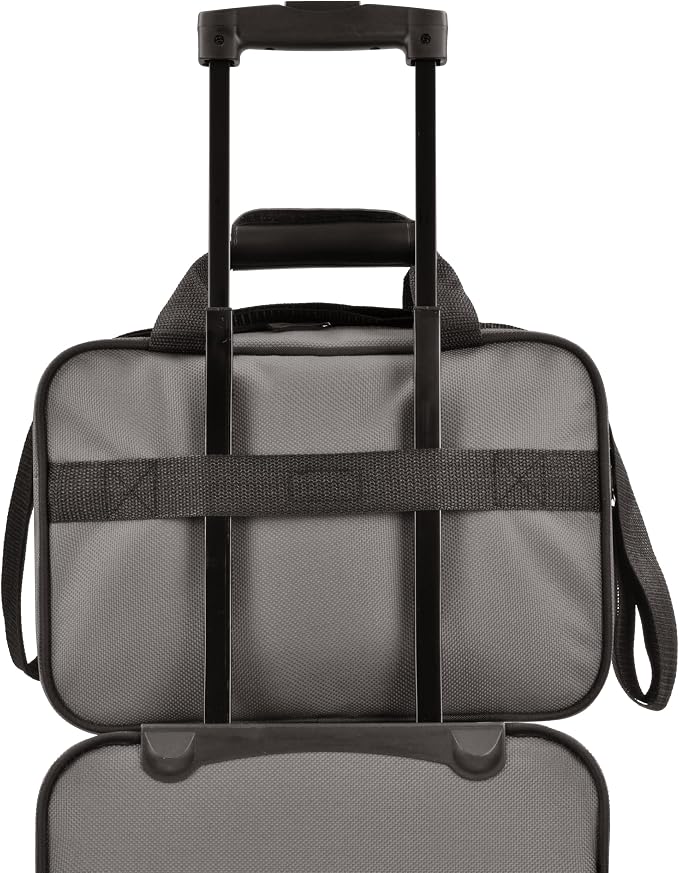 U.S. Traveler Rio 14" Travel Tote Bag, Lightweight 1200D Carry-On Bag for Women & Men