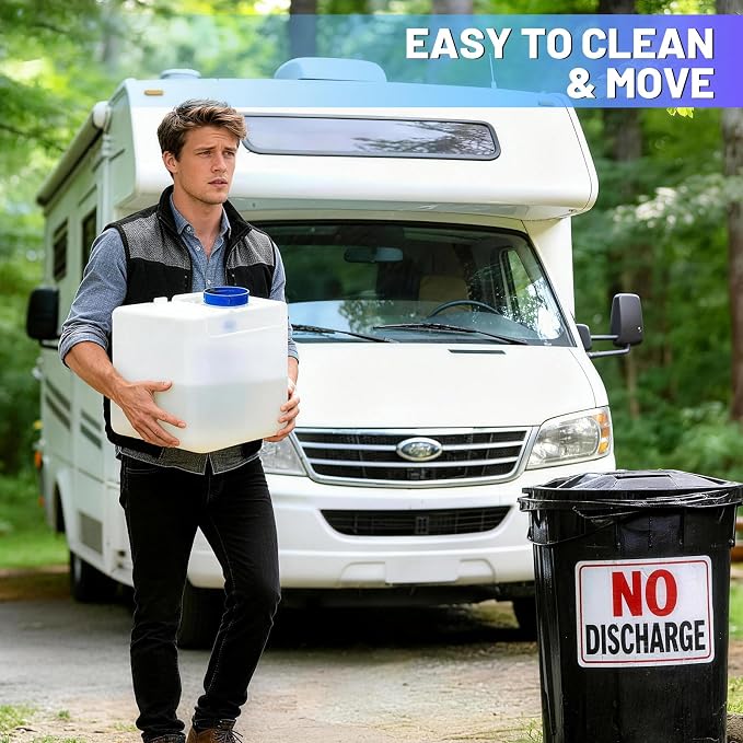 Poo Powder for Portable Toilet Gel Powder, Camping Toilet Gel | Pee Powder, Eco Toilet Gel for 650ml Urine/10g, Toilet Gel Powder for Outdoor Camping and Hiking