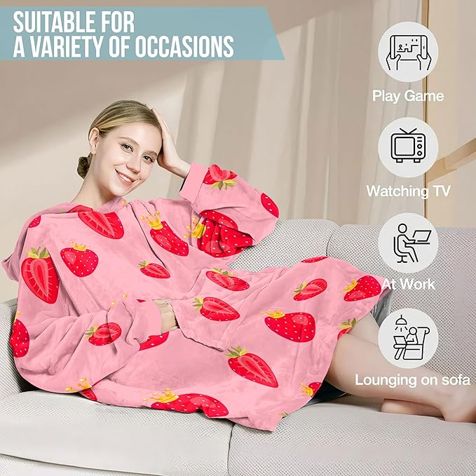 Wearable Blanket Hoodie For Mom Wife Best Ever Hoodie- Christmas Gift From Husband Daughter Anniversary Birthday