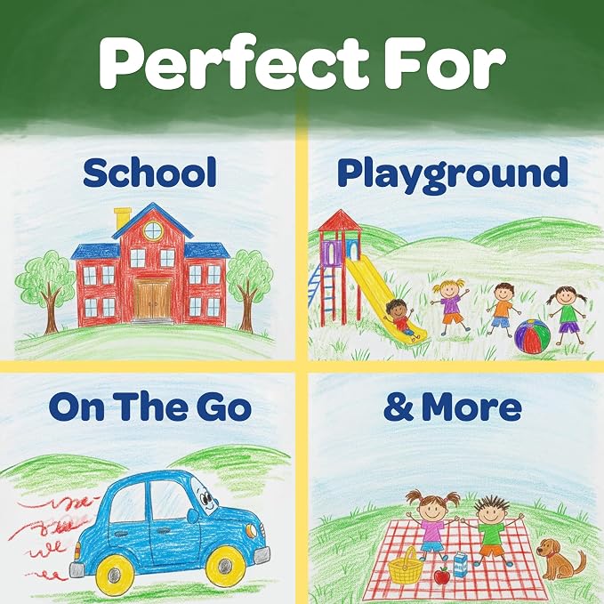 Crayola First Aid Kit, 30 Pieces | First Aid Kit for Kids & Adults, Travel-Friendly Compact for Home, Car, Camping, and Traveling